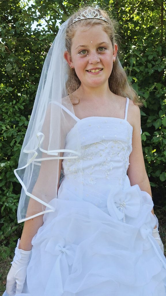 kinderfeestje kleine bruidjes